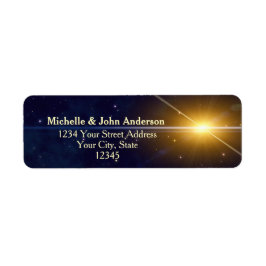 クリスマススター ラベル