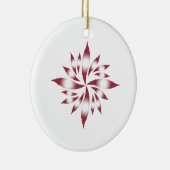 クリスマススター#11 セラミックオーナメント (右)