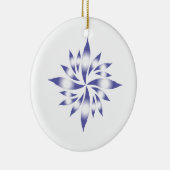 クリスマススター#1 セラミックオーナメント (右)