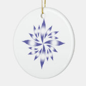 クリスマススター#1 セラミックオーナメント (左)