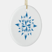 クリスマススター#2 セラミックオーナメント (右)