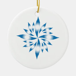 クリスマススター#2 セラミックオーナメント