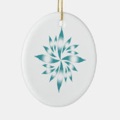 クリスマススター#3 セラミックオーナメント (右)