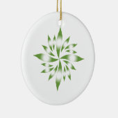 クリスマススター#5 セラミックオーナメント (右)