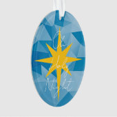 クリスマススターOHホーリーナイトベビーイエス誕生 オーナメント (正面)