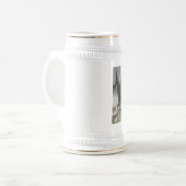 クリスマスステイン ビールジョッキ (正面左)