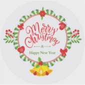 クリスマスステッカーの魔法のコレクション シール (正面)