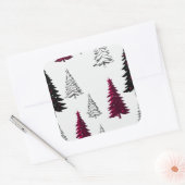 クリスマスステッカー スクエアシール (封筒)