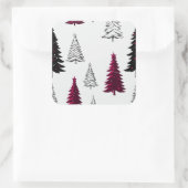 クリスマスステッカー スクエアシール (バッグ)