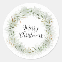 クリスマスステッカー |デザイン2 ラウンドシール