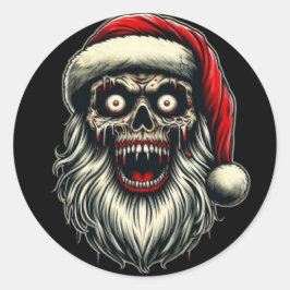 クリスマスステッカー ラウンドシール