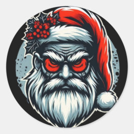 クリスマスステッカー ラウンドシール