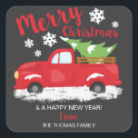 クリスマスステッカーUte Christmasステッカー スクエアシール<br><div class="desc">オートクリスマスステッカー</div>