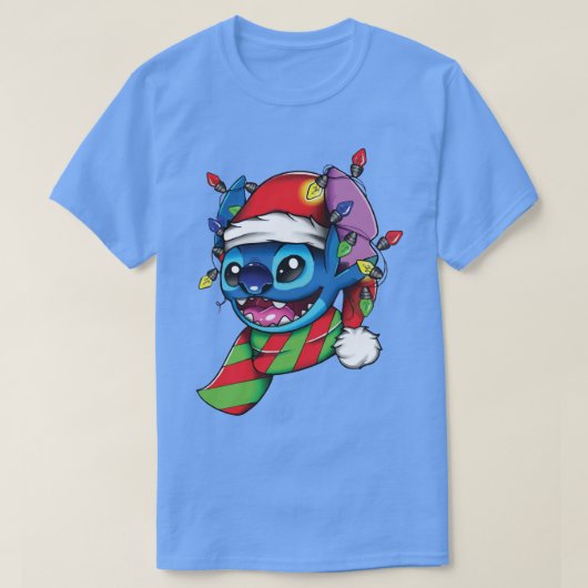 クリスマスステッチ Tシャツ (デザイン正面)