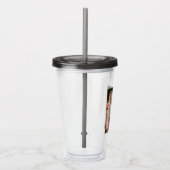 クリスマスステップドナルドトランプ&メラニア大統領 アクリルタンブラー (右)