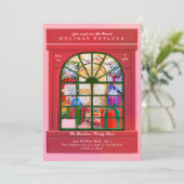 クリスマスストアフロントホリデーパーティー 招待状 (スタンド正面)