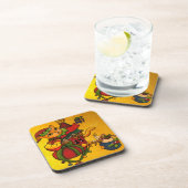 クリスマスストッキングキティCat v2 コースター (右側)