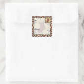 クリスマスストッキングギフトラベルシール スクエアシール (バッグ)