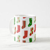 クリスマスストッキングコーヒーマグ コーヒーマグカップ (正面左)