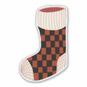 クリスマスストッキングシール シール (正面)