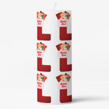 クリスマスストッキングピラーキャンドル