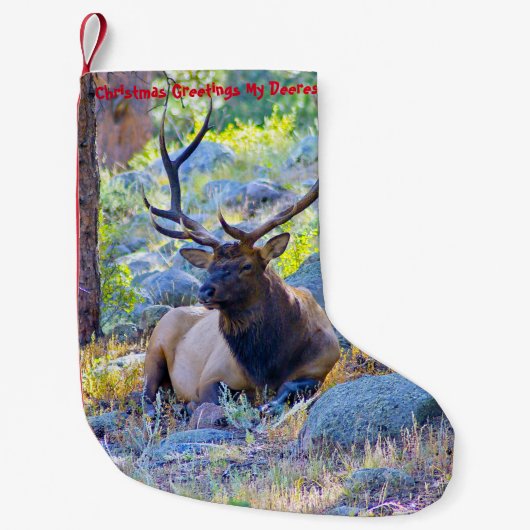 クリスマスストッキングマイオールドディーレスト スモールクリスマスストッキング (正面)