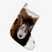 クリスマスストッキングマイハニーオールドフレンド スモールクリスマスストッキング (正面 (吊り時))