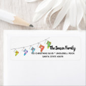 クリスマスストッキング住所 シール (インサイチュ)