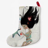 クリスマスストッキング天使 スモールクリスマスストッキング (裏面)