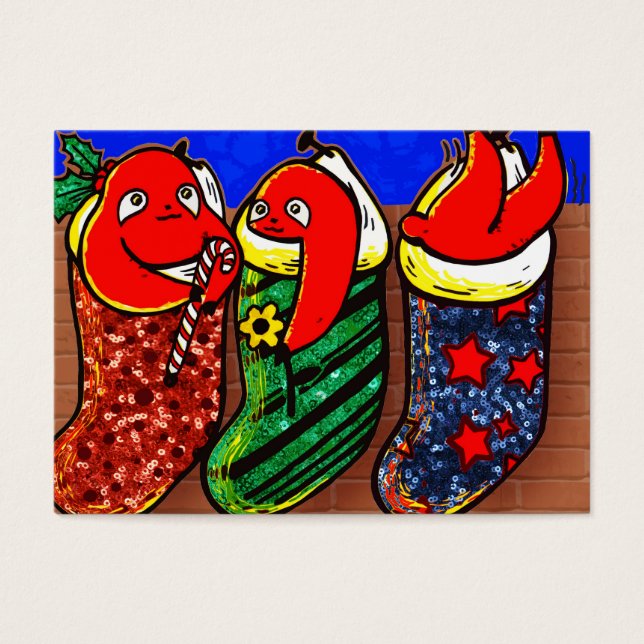 クリスマスストッキング怠 (正面)