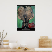 「クリスマスストッキング絵画の」は ポスター (キッチン)