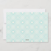 クリスマスストッキング５個セット 家族の名前入り 楽しい シーズンカード (裏面)