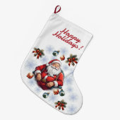 クリスマスストッキング (正面 (吊り時))
