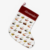 クリスマスストッキング (正面 (吊り時))