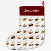 クリスマスストッキング (裏面)