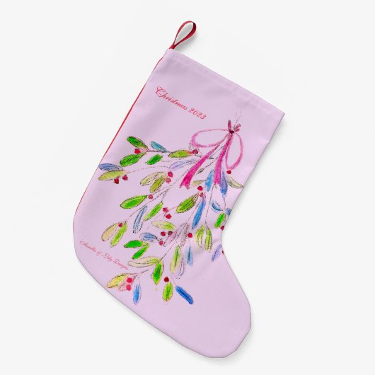 クリスマスストッキング (正面 (吊り時))