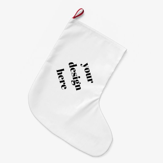 クリスマスストッキング (正面 (吊り時))