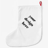 クリスマスストッキング (裏面)