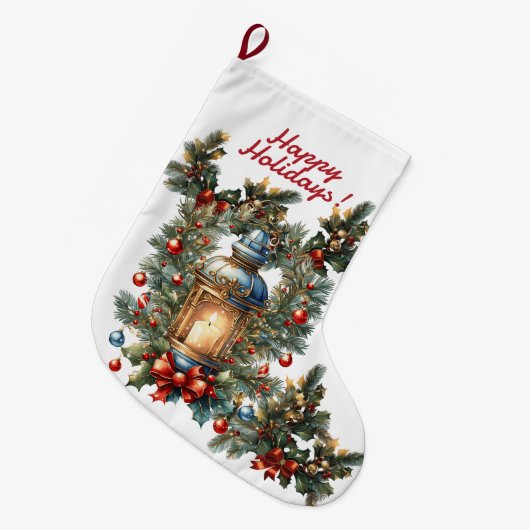 クリスマスストッキング (正面 (吊り時))