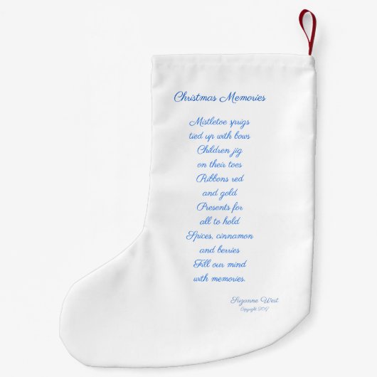 クリスマスストッキング (裏面)