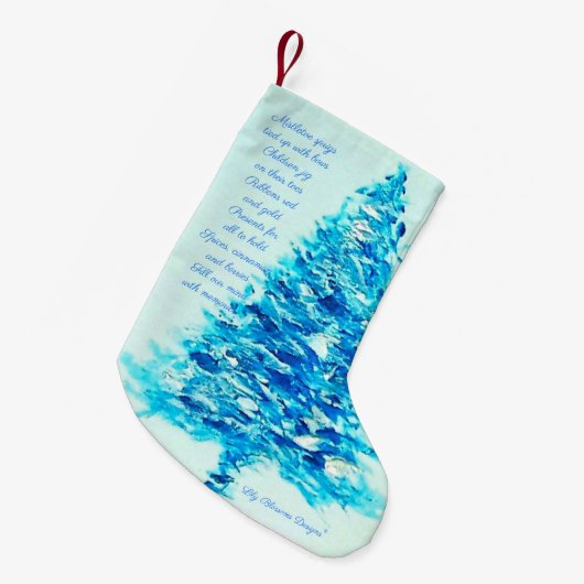 クリスマスストッキング (正面 (吊り時))