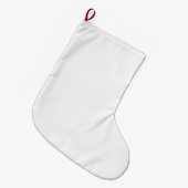 クリスマスストッキング (正面 (吊り時))