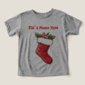 クリスマスストッキング (デザイン正面)