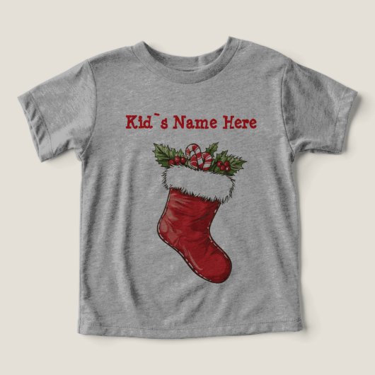 クリスマスストッキング (デザイン正面)