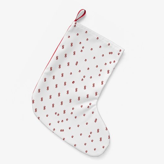 クリスマスストッキング (正面 (吊り時))