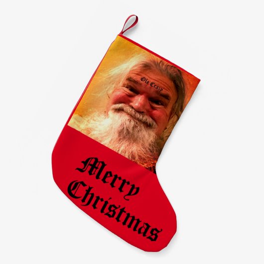 クリスマスストッキング (正面 (吊り時))