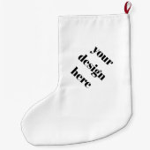 クリスマスストッキング (裏面)