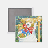 クリスマスストッキング2011 マグネット (正面/裏面)