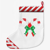 クリスマスストッキング/キャンディーケーン ラージクリスマスストッキング (裏面)