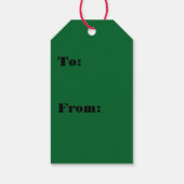 クリスマスストッキング ギフトタグ (裏面)